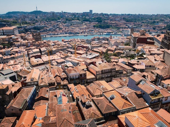 Zona histórica do Porto